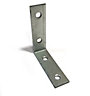 L-Shape Support Metal Narrow Angle Corner Bracket Repair Brace - Size 50x50x15x2mm - Pack of 20