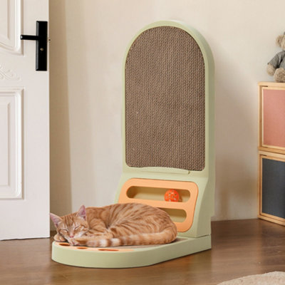 Cat Scratcher Bed Oval - 4 Seasons Iversal Cat Scratch Pad Bowl