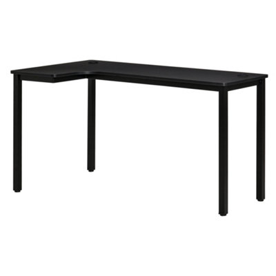 L Shaped Corner Desk Computer Workstation PC Gaming Table 145 x 81