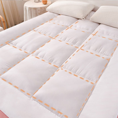 L SIZE Hotel Quality Mattress Topper 10cm Deep Thick Single Double King ...