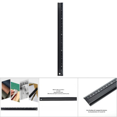 L-Type Aluminum Alloy Cutting Ruler - 45cm Measuring Tool for Length ...