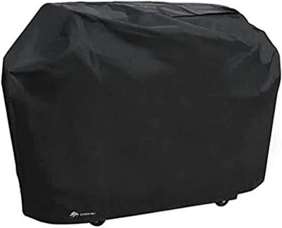 L132 x W66 x H109cm Large Black Garden Cover Waterproof Heavy Duty, & Anti-UV Grill Cover