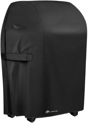 L76 x W66 x H99cm Large Black Garden Cover Waterproof Heavy Duty, Anti-UV Grill Cover