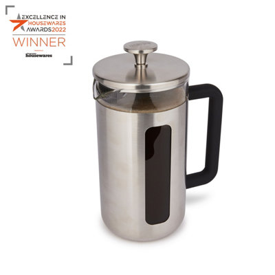 La Cafetière Pisa Glass Stainless Steel Cafetiere Coffee Maker 1L