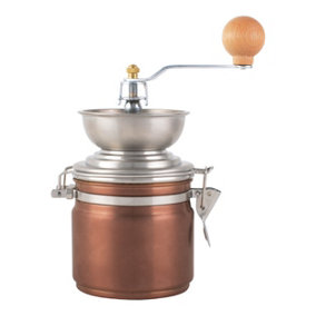 La Cafetiere Copper-Effect Traditional Coffee Grinder