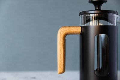 La Cafetiere Pisa Glass Cafetiere with Stainless Steel Frame