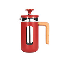 La Cafetiere Pisa Glass Cafetiere with Stainless Steel Frame