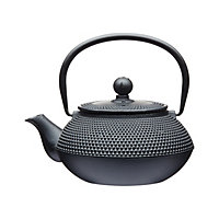 La Cafetire Cast Iron Japanese Teapot with Infuser Basket