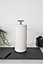 La Cafetire Vienna 4-Cup 480ml French Press Coffee Maker in Gift Box, Ceramic - White