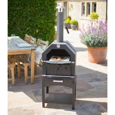 La hacienda bbq outlet pizza oven