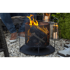 La Hacienda Kora Perforated Firebasket
