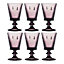 La Rochere Bee Purple Wine Glasses 240Ml Set Of 6