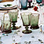 La Rochere Bee Stemmed Wine Glass Olive Green 270ml Set of 6