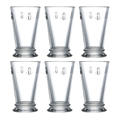 Flute Da Champagne La Rochère Abeille – Set Da 2 Bicchieri In Vetro Con Motivo Api – 150 Ml