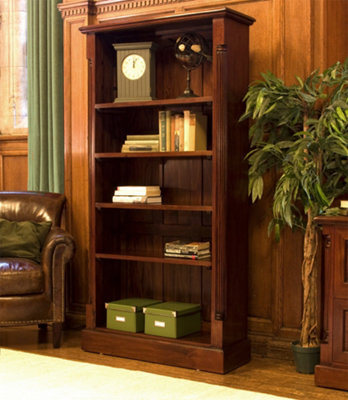 La Roque 4 Shelf Tall Open Bookcase