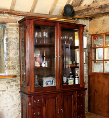 La Roque Dresser Top (Hutch) for Six Drawer Sideboard