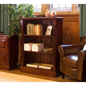 La Roque Low Open Bookcase (adjustable shelves)