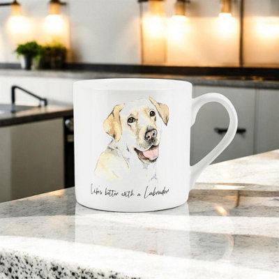 Life's Better Labrador mug