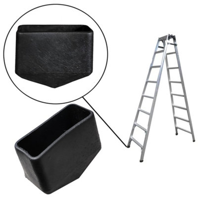 Ladder feet 40mm x 20mm step ladder feet replacement ladder feet pack of 4 rubber tough hard resistant