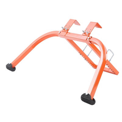 Ladder Stabilizer with Roof Hook and Wing Span for Safe Climbing and Painting - Orange