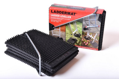 Laddermat, Ladder Leveller -  Anti-Slip for Sloping or Uneven Ground - Ladder Accessory