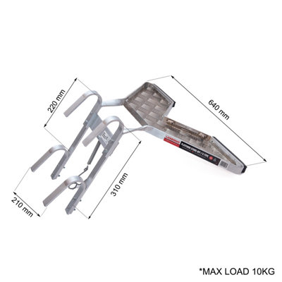 Laddermat V  Ladder stand off with Platform