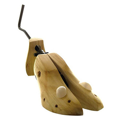 Wooden shop shoe stretcher