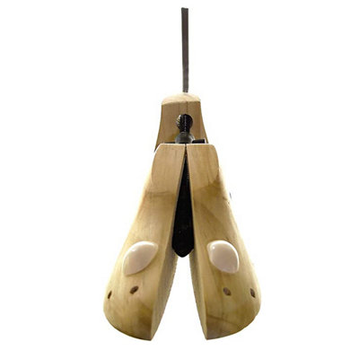 Ladies Pine Wood 3 Way Shoe Stretcher Extend Width Length Height of Tight Fitting Shoes