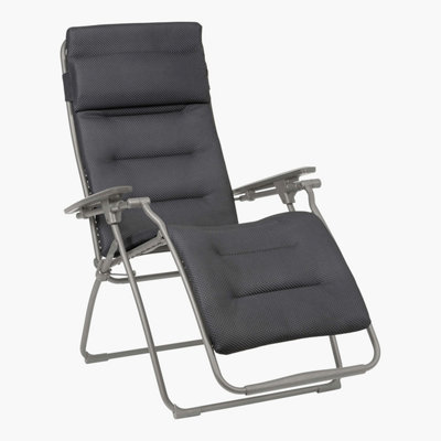 Lafuma Futura BeComfort Recliner in Dark Grey