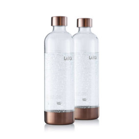 Laica Sparkling Water Maker Spare Bottle, 2 Pack, 1L Capacity