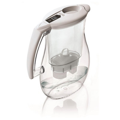 LAICA Wasserfilterkanne 3,0 L – Mit 3 Bi-Flux-Filtern, Digitaler Timer