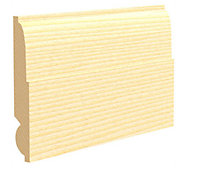 Lambs Tongue Pine Skirting Boards 70mm x 20mm x 4m. 4 Lengths In A Pack