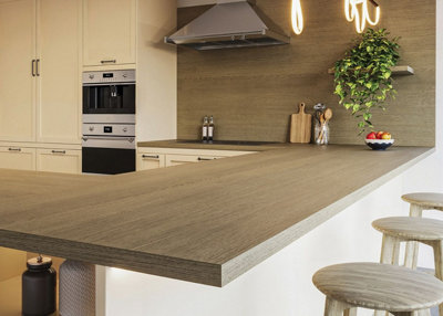 Laminate Kitchen Worktop Edging PP8370 Fresco Oak 1.2mtr Edging Strip ...
