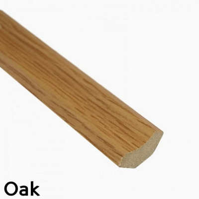 Laminate Scotia Beading - 2.40m x 5 Lengths Floor Edging Strip ...