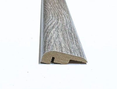 Laminate Wood Flooring MDF End Edge Threshold Trim Long 0.9m Length Strip - Orlando Classic Grey