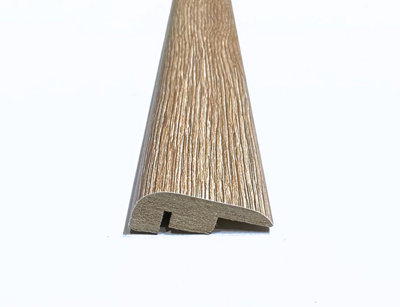 Laminate Wood Flooring MDF End Edge Threshold Trim Long 2.4m Length Strip - Hawaii Oak