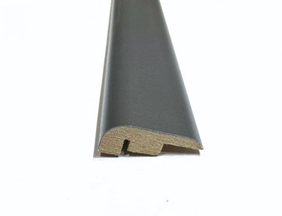 Laminate Wood Flooring MDF End Edge Threshold Trim Long 2.4m Length Strip - Vegas Grey