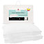 Lancashire Textiles Front Sleeper Pillow Hollowfibre Filling and 100% Cotton Casing Soft/Medium Support - Pillow Pair