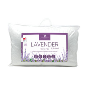 Lancashire Textiles Lavender Infused Pillow Pair