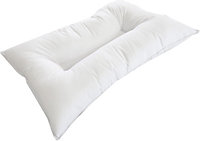 Lancashire Textiles Orthopaedic Anti-Snore Pillow Firm Support Pillow to Help Reduce Snoring Single Pillow