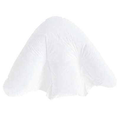 Lancashire Textiles Orthopedic Batwing Shaped Hollow fiber Filling Neck Back Support Pillow for Help with Cushioning and Sittin