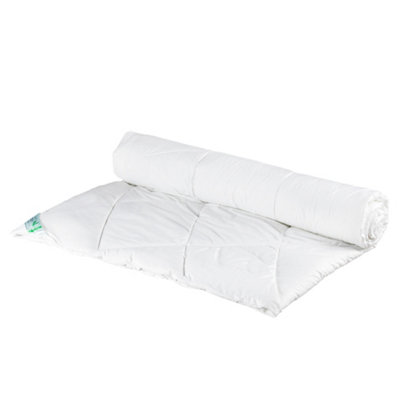 Lancashire Textiles SuperSoft Luxury AntiAllergy Bamboo 4.5 Tog Duvet Breathable All Year