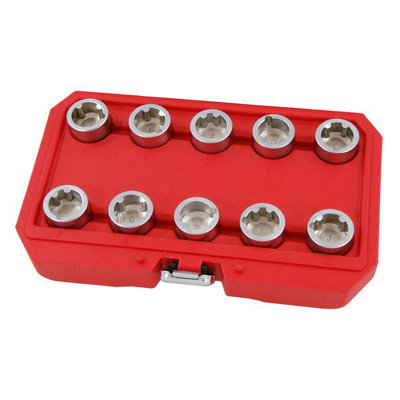Land Rover 10pc Locking Wheel Nut Master Key Set Discovery Evoque (CT4768)