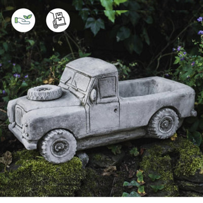 Land Rover Car Garden ornament Planter