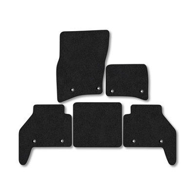 Land Rover Defender 90 2020+ Car Mats Black Carpet Tailored Easy Clean ...