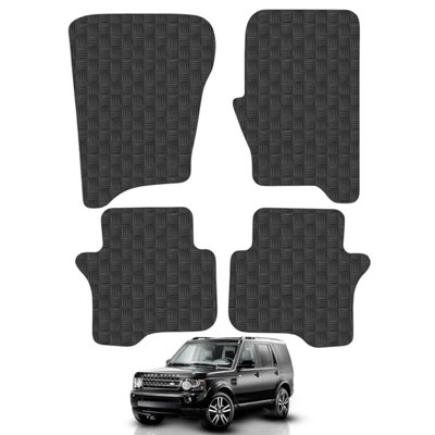 Land Rover Discovery 4 2013-2017 Car Floor Mats Rubber Tailored Fit 4pcs Set