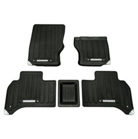 Land Rover Genuine Floor Mats Rubber Set RHD Black Fits Range Rover L405 SWB