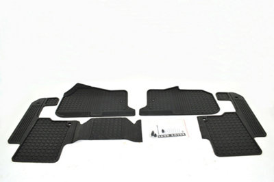 Land Rover Genuine LR006237 Kit Floor Contour Mat RHD Black Fits Discovery 3 4