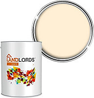 Landlords Anti Damp Paint London's Magnolia Matt Smooth Emulsion Paint 2.5L