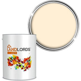 Landlords Anti Damp Paint London's Magnolia Matt Smooth Emulsion Paint 5L
